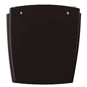 Tampa de Vaso Sanitário Poliéster Nuage Preto para vaso Incepa