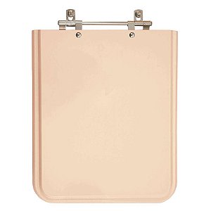 Tampa de Vaso Sanitário Poliéster Square Coral para vaso Incepa