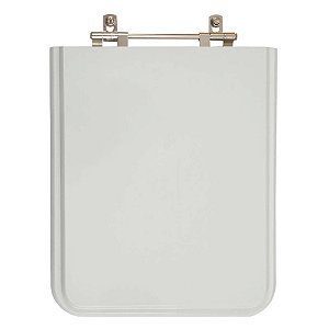 Tampa de Vaso Sanitário Poliéster Square Cinza para vaso Incepa Cidamar