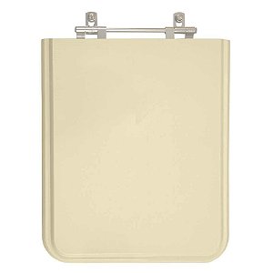 Tampa de Vaso Sanitário Poliéster Square Pêssego Rosa Shell para vaso Incepa