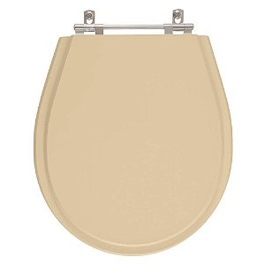 Tampa de Vaso Sanitário Poliéster Avalon Papaya para vaso Ideal Standard