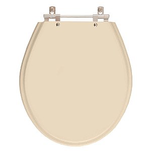 Tampa de Vaso Sanitário Poliéster Carina Visone (Salmão) para vaso Ideal Standard