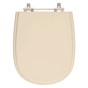 Tampa de Vaso Sanitário Poliéster Paris Visone (Salmao) para vaso Ideal Standard