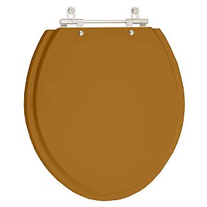 Tampa de Vaso Sanitário Poliéster parati Ocre (Marrom) para vaso Logasa