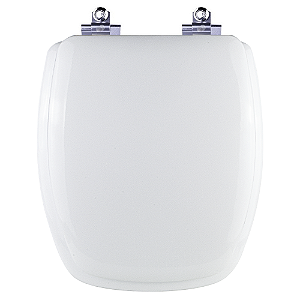 Tampa de Vaso Sanitário Almofadado com Amortecedor Stylus Branco para vaso Celite