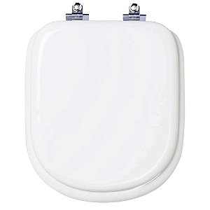 Tampa de Vaso Sanitário Almofadado com Amortecedor Sabatini Branco para vaso Icasa