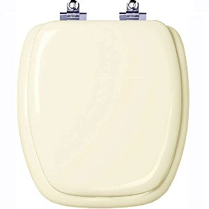 Tampa de Vaso Sanitário Almofadado com Amortecedor Thema Biscuit para Incepa