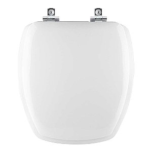 Tampa de Vaso Sanitário Almofadado com Amortecedor Thema Branco para vaso Incepa