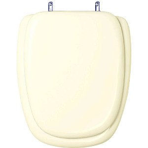 Tampa de Vaso Sanitário Almofadado Venice Bege Claro para vaso Belize