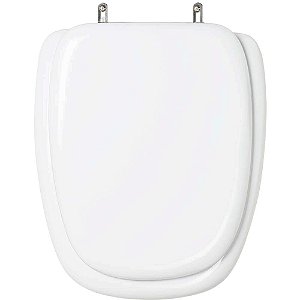 Tampa de Vaso Sanitário Almofadado Venice Branco para vaso Belize