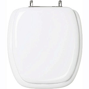 Tampa de Vaso Sanitário Almofadado Hawaii Branco para vaso Mondialle