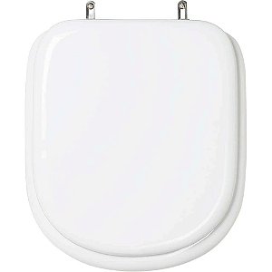 Tampa de Vaso Sanitário Almofadado Lille Branco para vaso Sensea