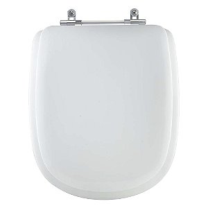Tampa de Vaso Sanitário Almofadado Dona Beja Branco para vaso Santa Clara