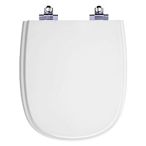 Tampa de Vaso Sanitário Laqueado Soft Close Kadet Branco para vaso Agnes T