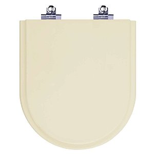 Tampa de Vaso Sanitário Laqueado Soft Close Riviera Rosato para vaso Celite