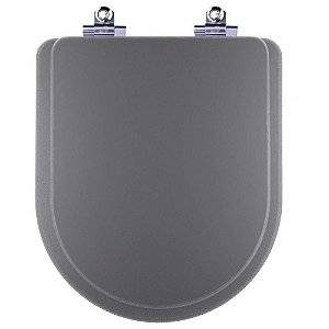 Tampa de Vaso Sanitário Laqueado Soft Close Smart Metrópole Fosco