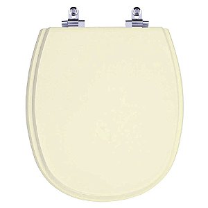 Tampa de Vaso Sanitário Laqueado Soft Close Fast Creme (Bege) para vaso Deca
