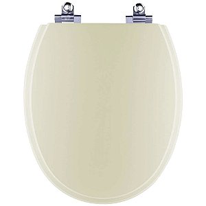 Tampa de Vaso Sanitário Laqueado Soft Close Spot Creme (Bege) para vaso Deca