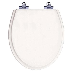 Tampa de Vaso Sanitário Laqueado Soft Close Windsor Branco para vaso Deca