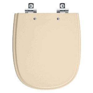 Tampa de Vaso Sanitário Laqueado Soft Close Sabatini Salmão para vaso Icasa