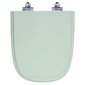 Tampa de Vaso Sanitário Laqueado Soft Close Ibiza Verde Água para vaso Incepa Cidamar