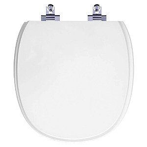 Tampa de Vaso Sanitário Laqueado Soft Close Massima Branco para vaso Incepa