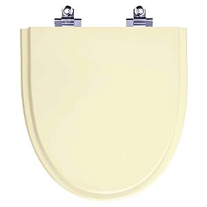 Tampa de Vaso Sanitário Laqueado Soft Close Studio Bege para vaso Incepa