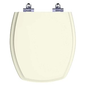 Tampa de Vaso Sanitário Laqueado Soft Close Thema Biscuit (bege claro) para vaso Incepa