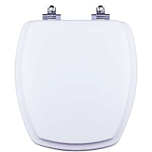 Tampa de Vaso Sanitário Laqueado Soft Close Thema Branco para vaso Incepa