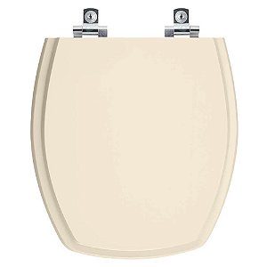 Tampa de Vaso Sanitário Laqueado Soft Close Thema Pêssego para vaso Incepa