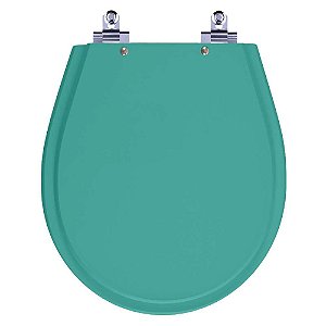 Tampa de Vaso Sanitário Laqueado Soft Close Avalon Aquamarine para vaso Ideal Standard
