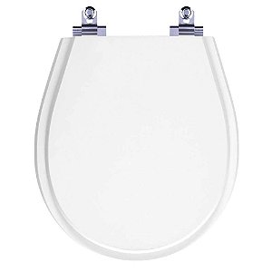 Tampa de Vaso Sanitário Laqueado Soft Close Avalon Branco para vaso Ideal Standard