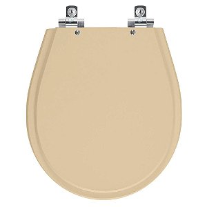 Tampa de Vaso Sanitário Laqueado Soft Close Avalon Papaya para vaso Ideal Standard