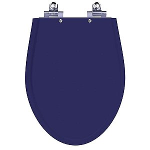 Tampa de Vaso Sanitário Laqueado Soft Close Victoria Cobalto (Azul Escuro) para vaso Ideal Standard