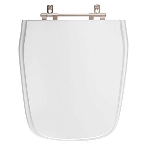 Tampa de Vaso Sanitário Laqueado Imperium Branco para vaso Celite