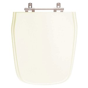 Tampa de Vaso Sanitário Laqueado Imperium Pergamon (Bege Claro) para vaso Celite