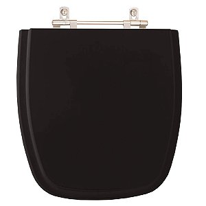 Tampa de Vaso Sanitário Laqueado Like Preto para vaso Celite
