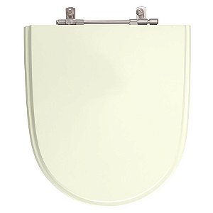 Tampa de Vaso Sanitário Laqueado Mondiale Pergamon (Bege Claro) para vaso Celite
