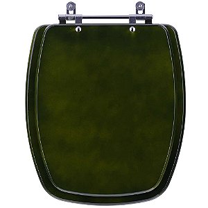 Tampa de Vaso Sanitário Laqueado Stylus Verde Degrade para vaso Celite