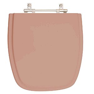 Tampa de Vaso Sanitário Laqueado Versato Pêssego 73 para vaso Celite