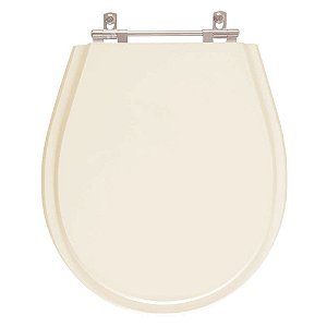 Tampa de Vaso Sanitário Laqueado Aries Bege Claro para vaso Eternit