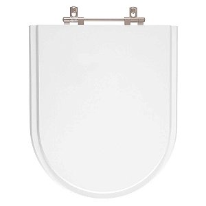 Tampa de Vaso Sanitário Laqueado Jasmim Branco para vaso Fiori