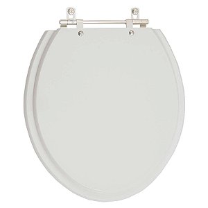 Tampa de Vaso Sanitário Laqueado Aretusa Cinza para vaso Hervy