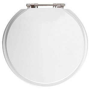 Tampa de Vaso Sanitário Laqueado Futura Branco para vaso Hervy