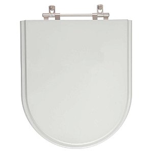 Tampa de Vaso Sanitário Laqueado San Remo Cinza Claro para vaso Hervy