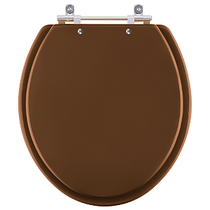 Tampa de Vaso Sanitário Laqueado Fiore Ocre (Marrom) para vaso Incepa