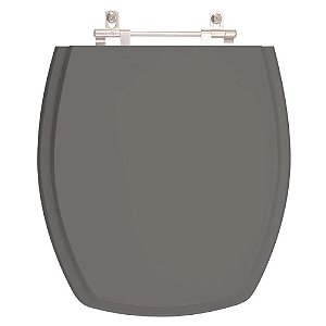 Tampa de Vaso Sanitário Laqueado Thema Ambar (Cinza Escuro) para vaso Incepa