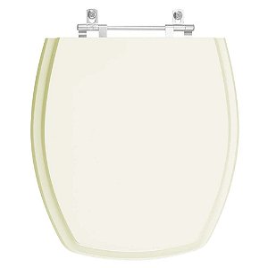 Tampa de Vaso Sanitário Laqueado Thema Biscuit (Bege Claro) para vaso Incepa