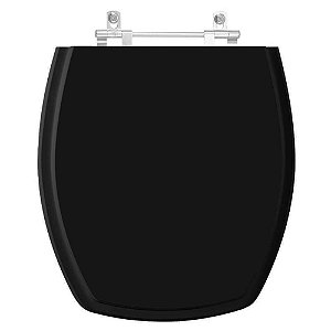 Tampa de Vaso Sanitário Laqueado Thema Preto para vaso Incepa