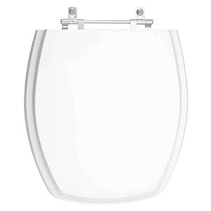 Tampa de Vaso Sanitário Laqueado Mondialle Branco para vaso Mondialle